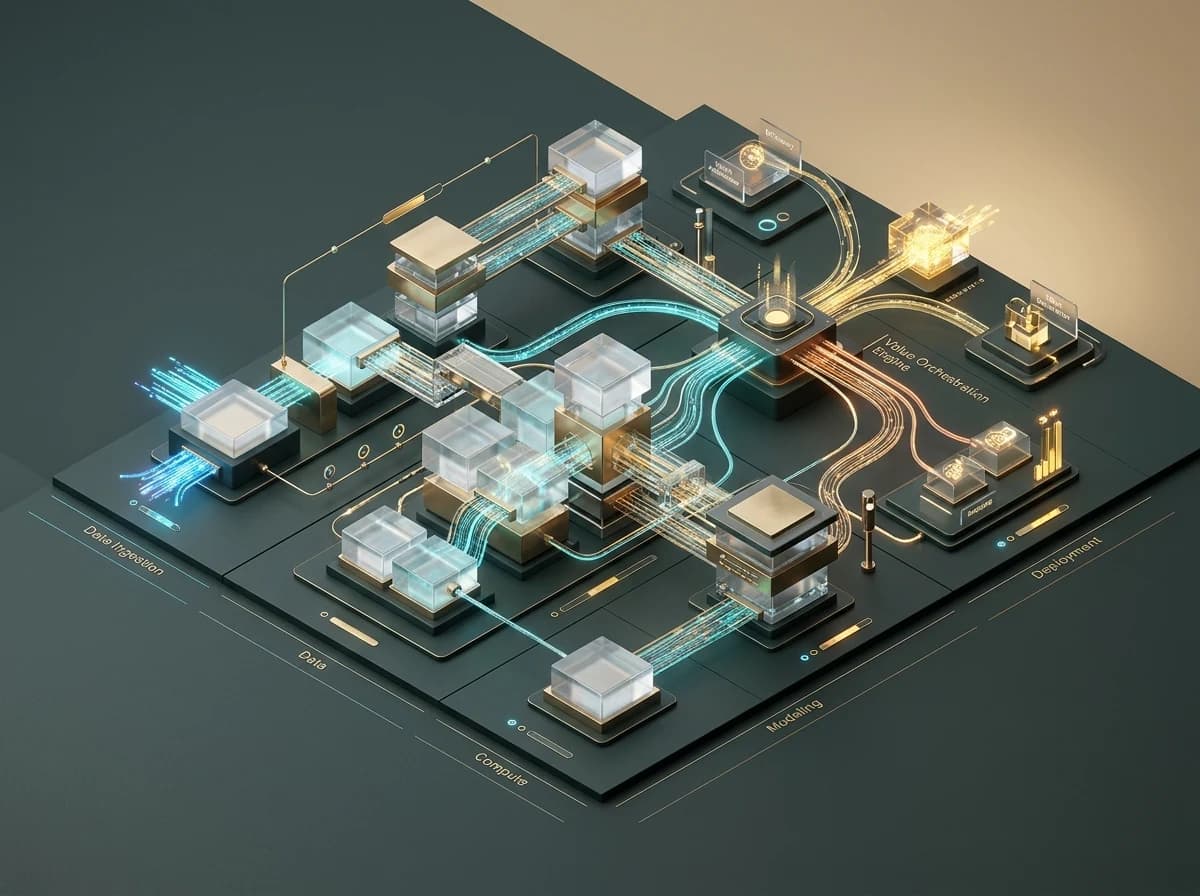 Intelligent orchestration and operational AI architecture