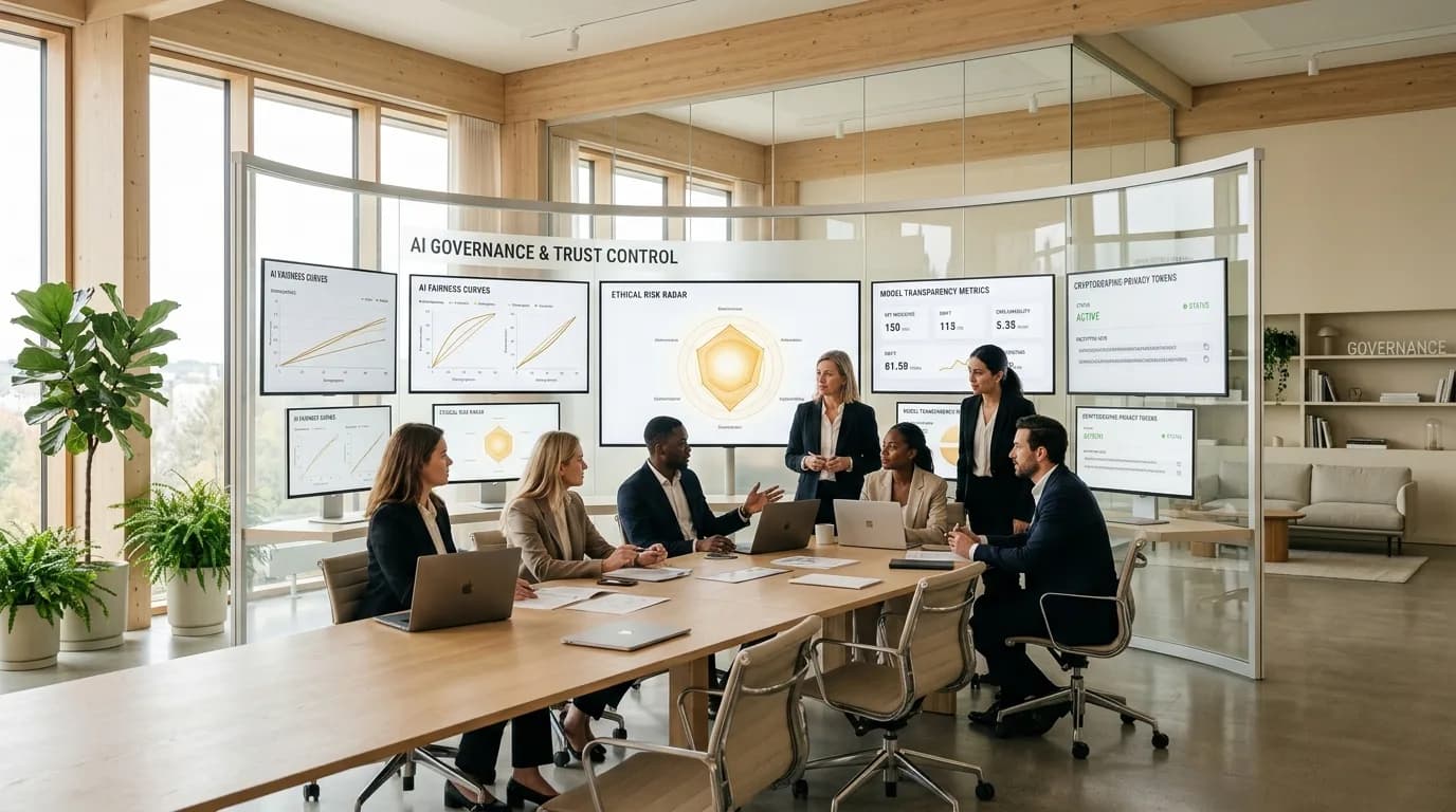 Executive AI Governance and Trust Control Center