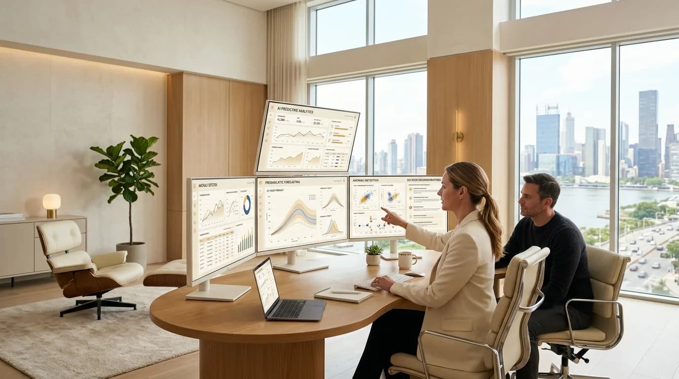 Executive AI Analytics & Decision Intelligence Command Center